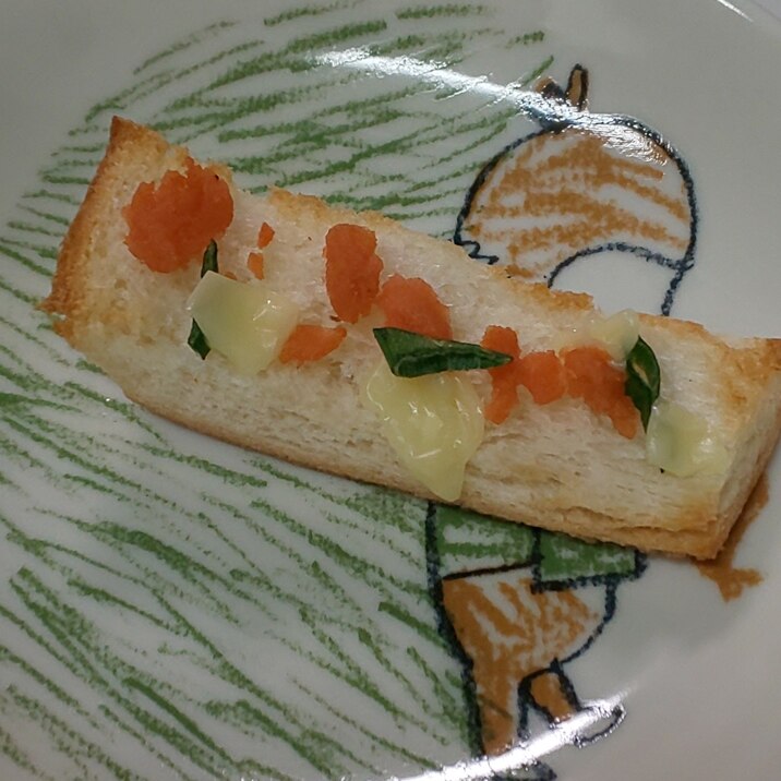 鮭フレーク☆ねぎ☆チーズトースト